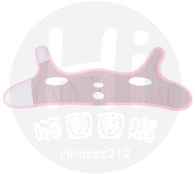 美容面雕睡眠面罩 提拉V臉繃帶, 1個, 無痕瘦臉面罩, N/A