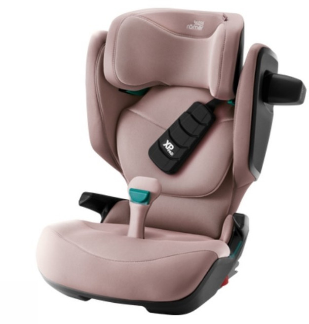 Britax Römer KIDFIX i-S Pro 德國製成長型汽車安全座椅 ISOFIX/安全帶兩用 月光藍, 沙漠玫瑰