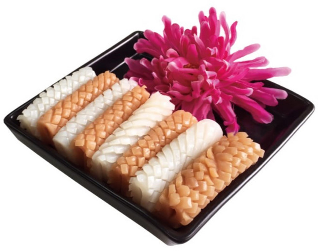 ASAHIYA 旭家蒟蒻雙色墨魚, 300g, 1個