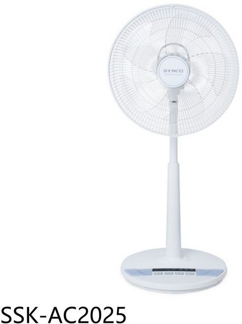新格 SSK-AC2025 16吋 DC變頻 無線遙控 立扇