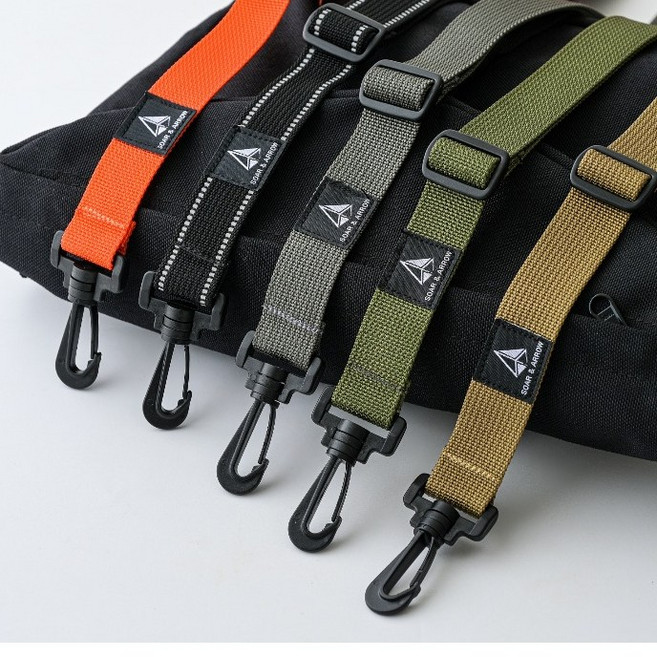 Soar&Arrow 可拆卸式背帶,長度可調,旋轉扣具