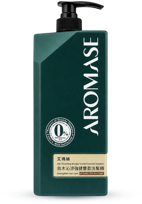 艾瑪絲 烏木沁涼強健豐盈洗髮精, 1件, 1L