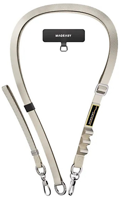MAGEASY 2-in-1 Strap 二合一掛繩 + 掛繩片組, 星光色, 1套