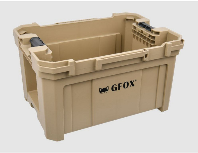 GFOX 系統工具箱三件組 堆疊式 工具組, 1個, 開口箱 GB-023