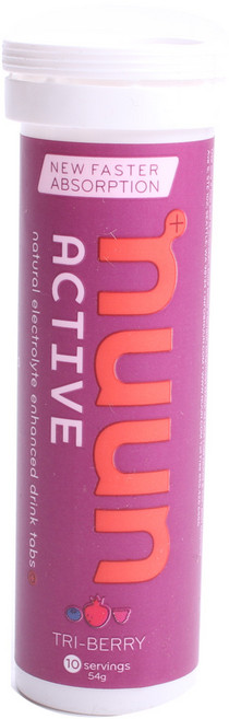Nuun 活力發泡錠 54g, Tri-Berry, 1罐