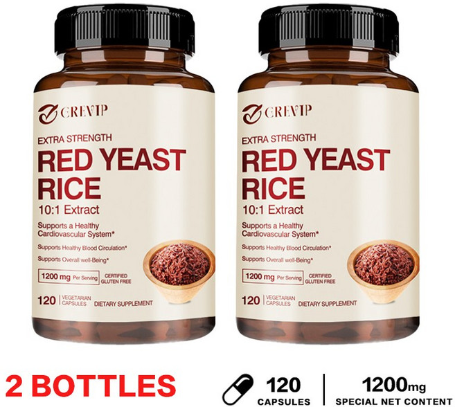 GREVIP 紅麴萃取 10:1 extra strength 1200mg 膠囊, 240組