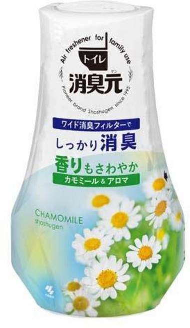 小林製藥 消臭元 廁所芳香劑 室內除臭劑 - Lavender Limited Design, 1個, 400ml, 洋甘菊-廁所
