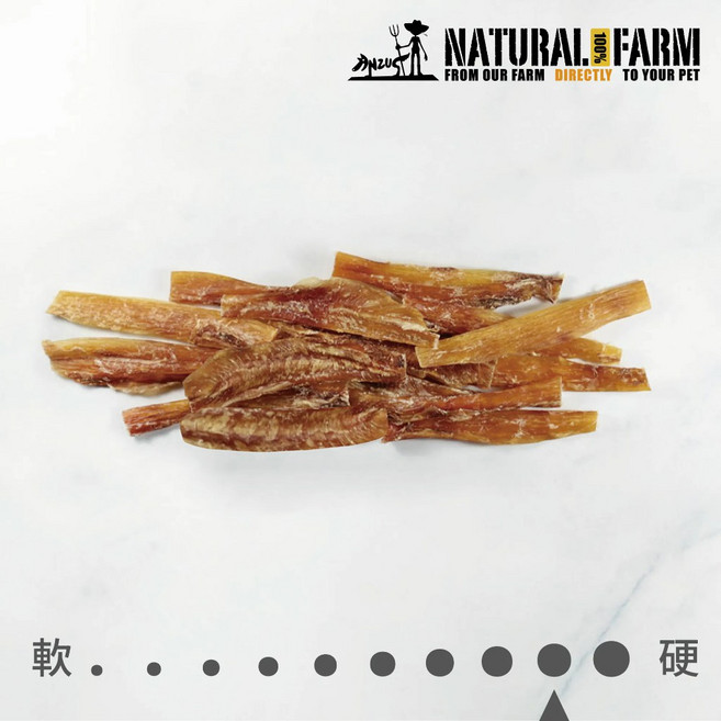 自然牧場 寵物零食 狗零食, 1個, 鹿筋 100g