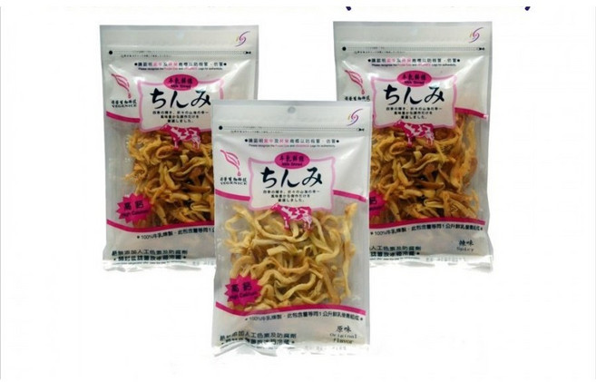祥榮 牛奶鮮絲 乳酪絲 原味/辣味 奶素 80g/包 3包入, 80g, 1個
