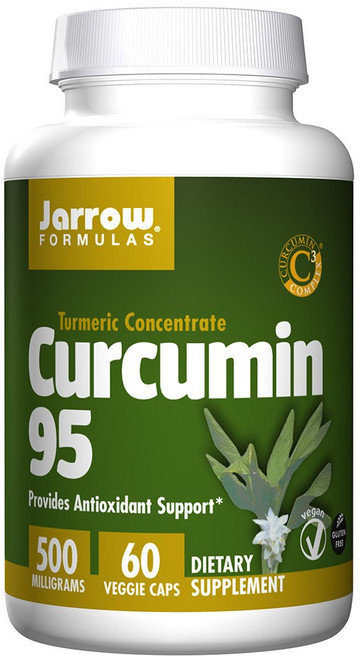 Jarrow FORMULAS 賈羅公式 薑黃素95素食膠囊 500mg, 60顆, 1罐