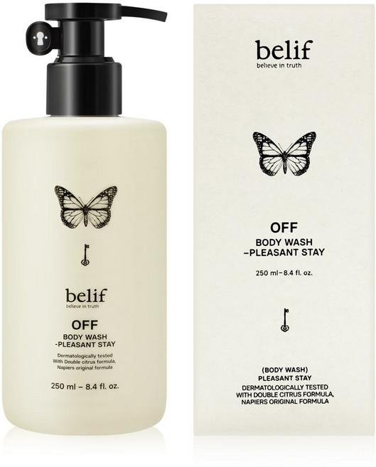 빌리프 오프 바디워시 플레전트 스테이 250ml, 1개