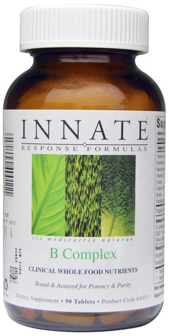 Innate Response Formulas 維生素B群複合錠, 90顆, 1罐