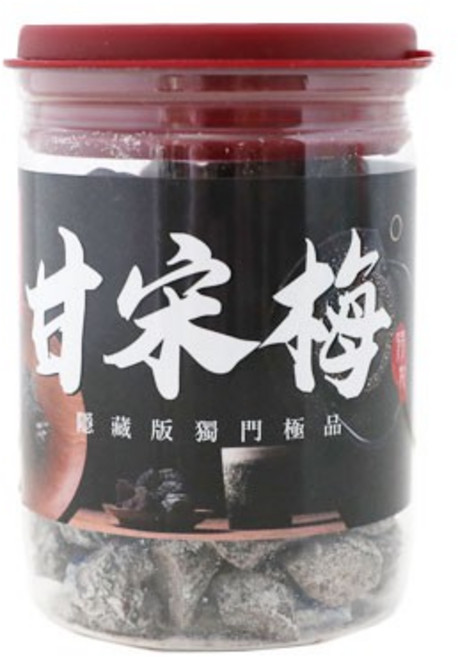 億品鄉 極品甘宋梅 300g 醃漬梅乾, 1個, 甘宋梅【2026/08】