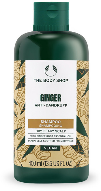 THE BODY SHOP 薑根鏗活調理洗髮精-新版, 400ml, 1瓶