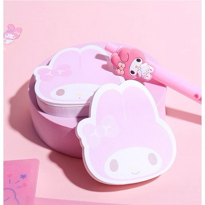 韓國大創 My Melody / Hello Kitty 便利貼, 1個, Meledy