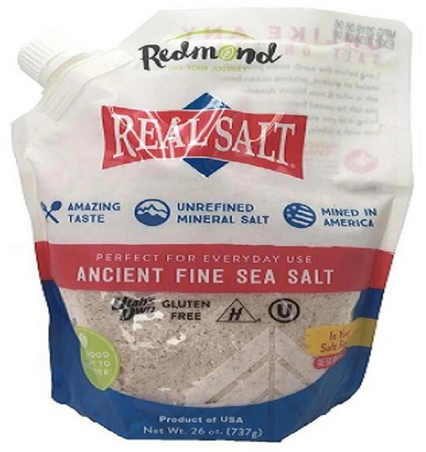 Redmond Real Salt 古老細海鹽 礦物鹽 737克, 737g, 1個