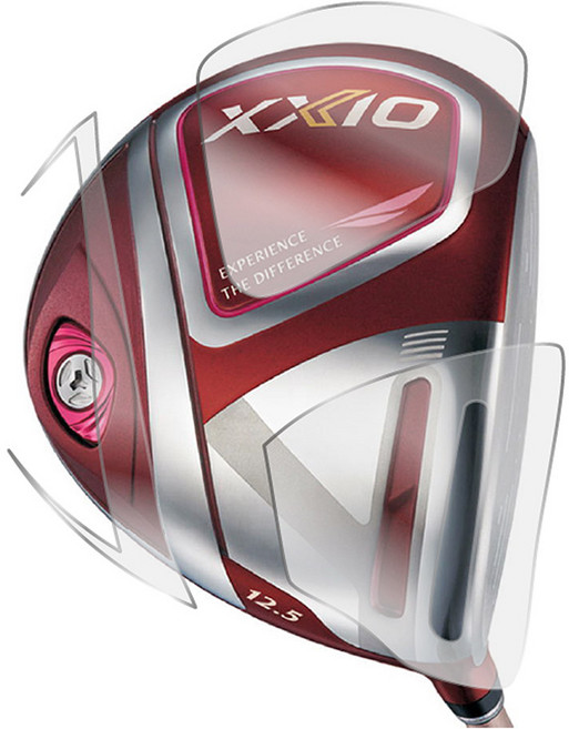 XXIO 守護你 女性用高爾夫球桿 開球木桿保護膜 ELEVEN, 透明, 1套