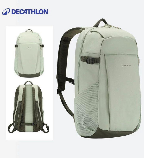 DECATHLON NH ARPENAZ 100 輕量戶外運動後背包, 牛油果色- 新色上線,20升