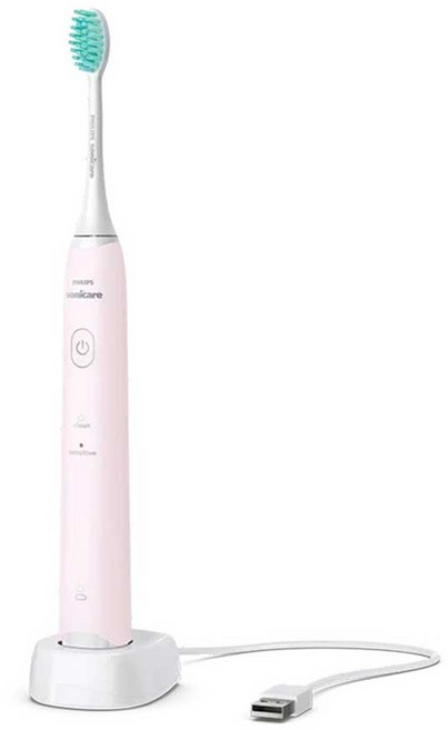 PHILIPS 飛利浦 Sonicare 2100 系列電動牙刷, 1個, 粉紅色, HX2421/04