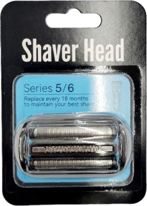 Braun 百靈 5系列刮鬍刀刀頭網 53B 適用 Series 5/6, 1個, 1個裝