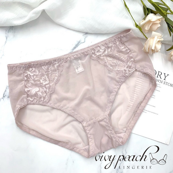 Vivy peach 蕾絲內褲, 淡粉