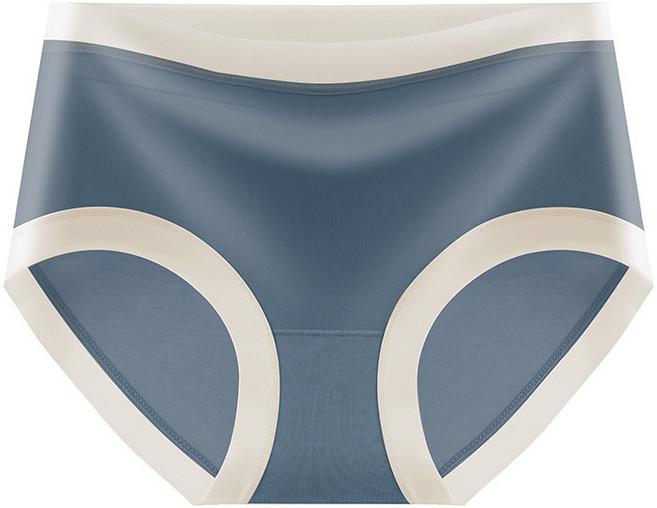 DIU 內褲女中腰無痕少女簡約舒適超彈純棉抗菌襠女士三角褲