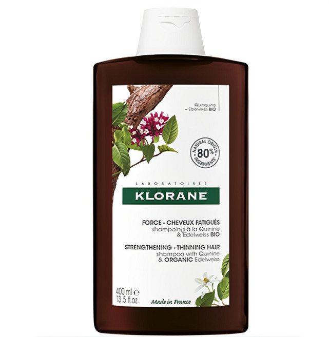 Klorane 蔻蘿蘭 養髮洗髮精 奎寧養髮強韌 強化賦活 美什麼, 1個, 400ml
