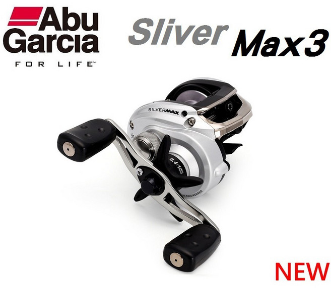Abu Garcia Sliver Max3 梭型捲線器, 1個, SMAX3(右手)
