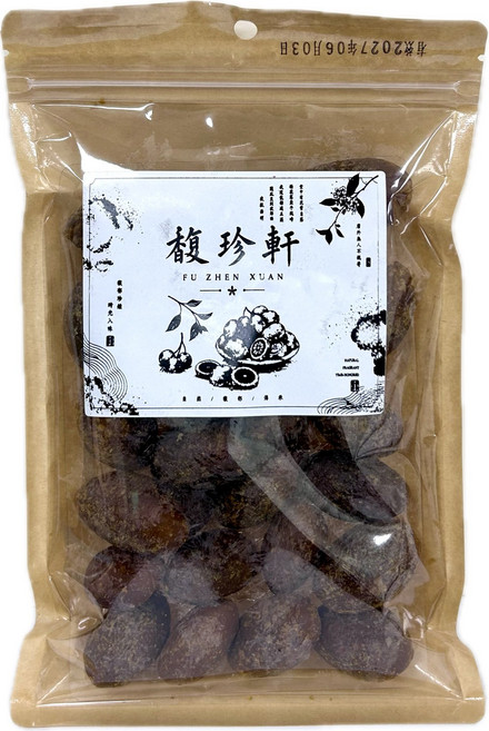 馥珍軒 無籽化核黃橄欖 鹹甜回甘, 10 公克, 28個