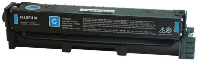 FUJIFILM 富士 CT351264 原廠高容量碳粉匣 列印張數約4500張 適用 C2410SD, 藍色, 1個