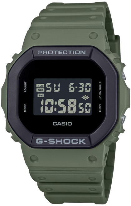 CASIO 卡西歐(DW-5610UU-3) G-SHOCK Urban Utility 都會時尚 戶外實用 方形電子錶