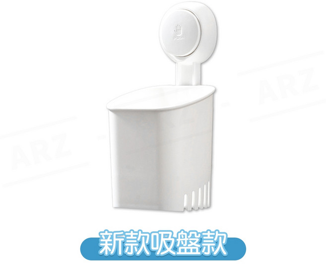 太力 無痕強力吸盤收納盒, 1個, 新款吸盤款