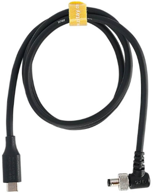 ZITAY 希鐵 USB-C 轉 DC 供電線 帶鎖直線 支援 Type-C PD100W 95cm, 1個