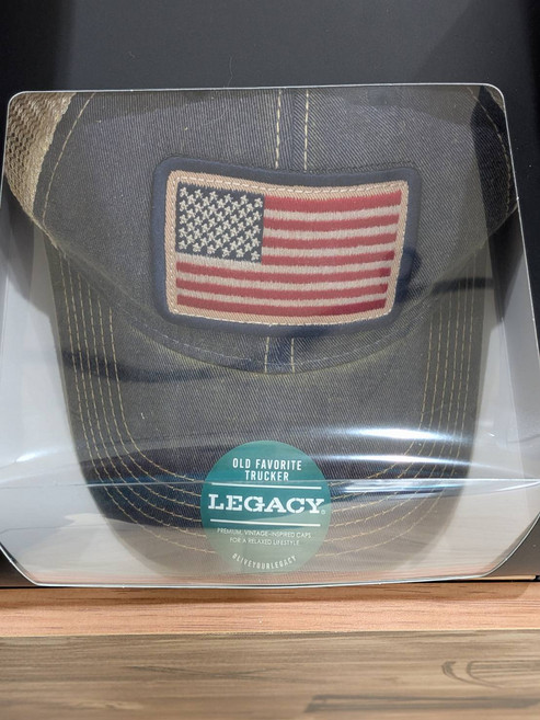 LEGACY 美國國旗 老爺爺卡車司機帽