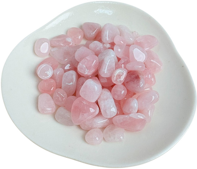 粉水晶碎石~100g/單位, 粉水晶