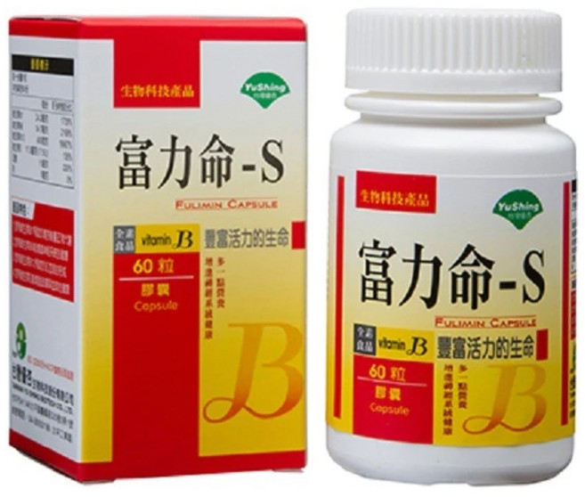 優杏 富力命-S 維他命B膠囊, 1個, 60份