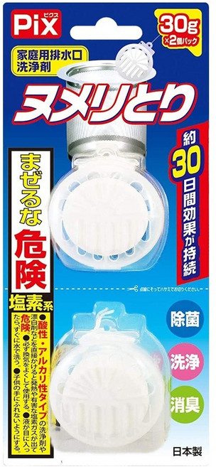 Pix 排水口清潔錠 30g x 2入, 1個