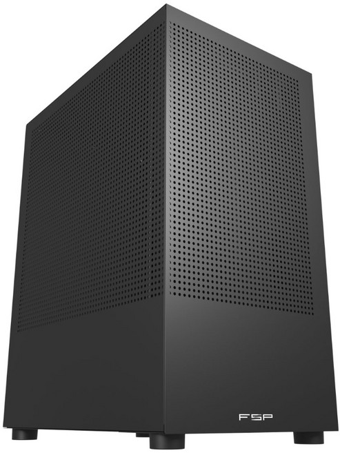 FSP 電腦機殼,簡約設計,優異散熱,緊湊型尺寸, 1個, FSP 全漢 S110 機殼