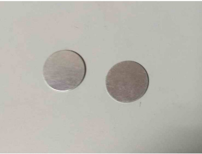 沖壓加工 0.6mm厚 馬口鐵 圓鐵片 直徑16mm, 1個