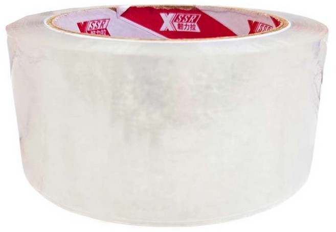 透明膠帶 大封箱膠帶 OPP膠帶 文具膠帶 韌易拉, 【一般黏40u】48mm*90Y, 1個, 透明