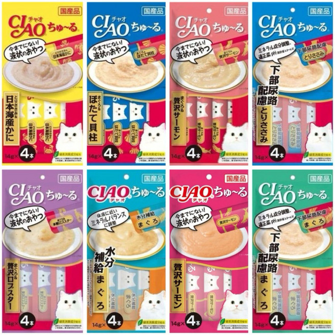 日本 CIAO 啾嚕 肉泥 貓零食, 56g, 6個, SC-106下部尿路配慮(雞肉)
