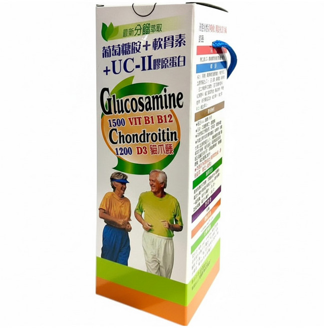 康立捷 濃縮葡萄糖胺液 Glucosamine Chondroitin 維他命B1 B12 D3 UC-II膠原蛋白, 1個, 康立捷 濃縮葡萄糖胺液 930ml, 930ml