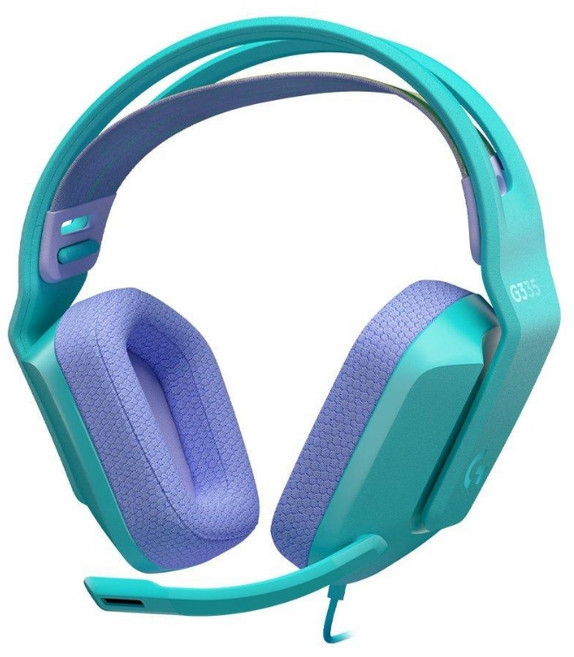 Logitech G 羅技 G335 綠色 輕盈 輕巧 有線 電競耳機麥克風 電競耳麥