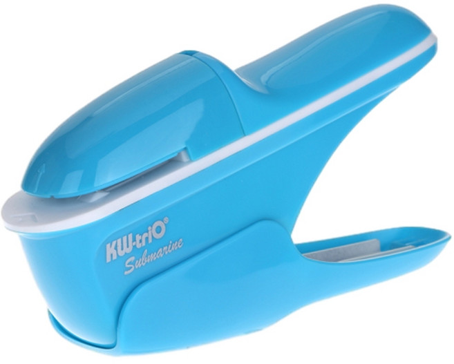 KW-trio 無針裝訂機, 藍色, 1個