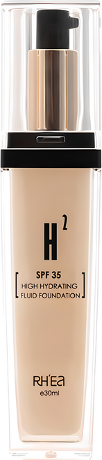 RH'EA蕾亞專業彩妝 H2升級保濕粉凝霜 SPF35 高保濕 輕薄透亮, 自然色 22號, 1個