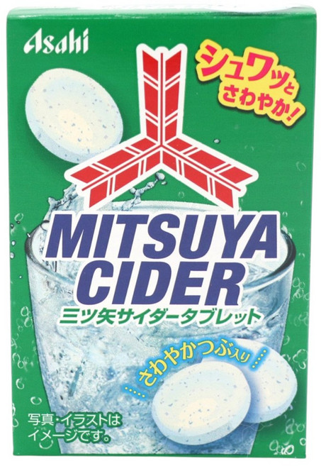 ASAHI 三矢汽水錠 18錠, 1個, 27g
