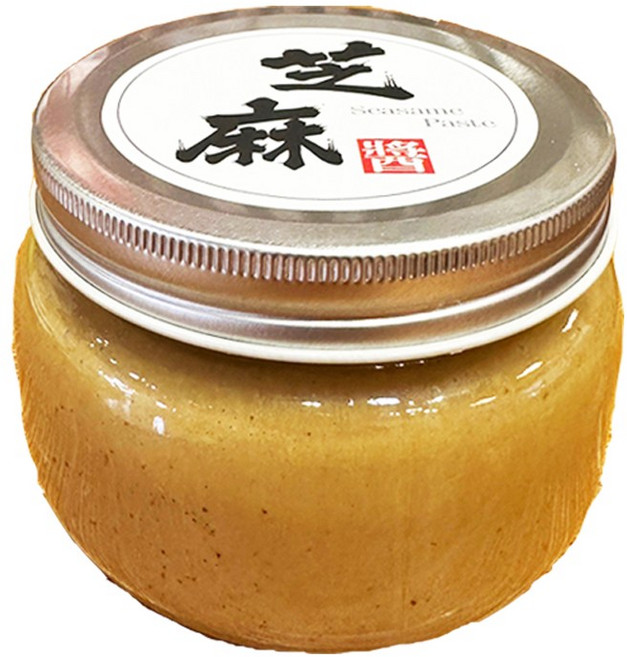 展榮商號 白芝麻醬 純芝麻醬 現磨 無加糖 無加鹽 無添加油, 1個, 原味白芝麻醬, 300g