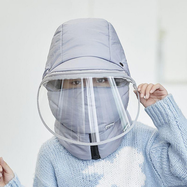 雷鋒帽 秋冬兒童雷鋒帽 騎車防風帽 保暖帽 戶外護耳帽 防寒帽 防雨帽 寶寶帽子 防風面罩