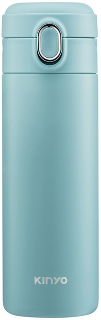KINYO 不鏽鋼彈蓋保溫杯 KIM-4015 保溫瓶, 綠色, 1個, 400ml