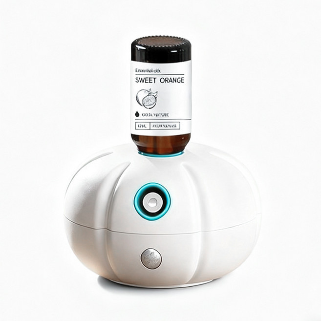 精油擴香機 無水香薰 感應式自動噴香 迷你便攜 精油霧化器, 白色, 1個